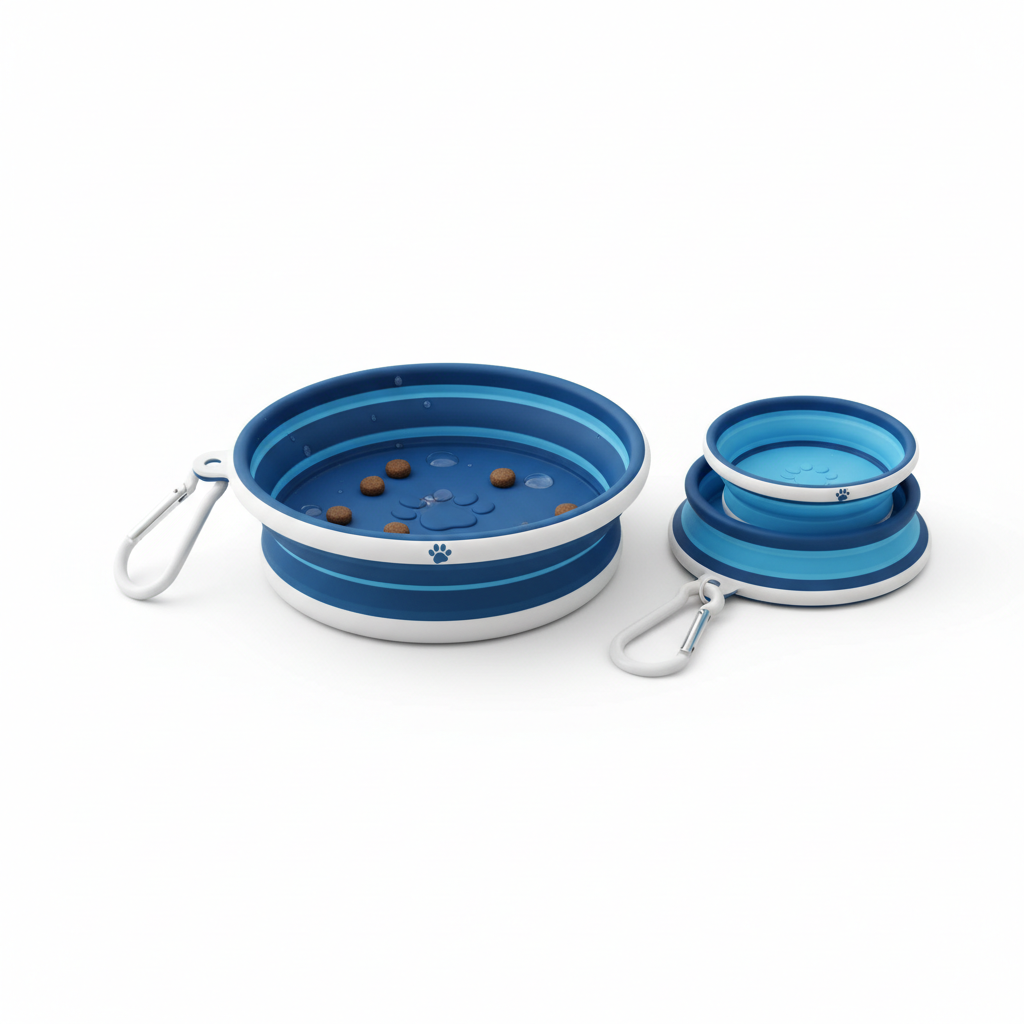 Gamelle Pliable de Voyage pour Animaux