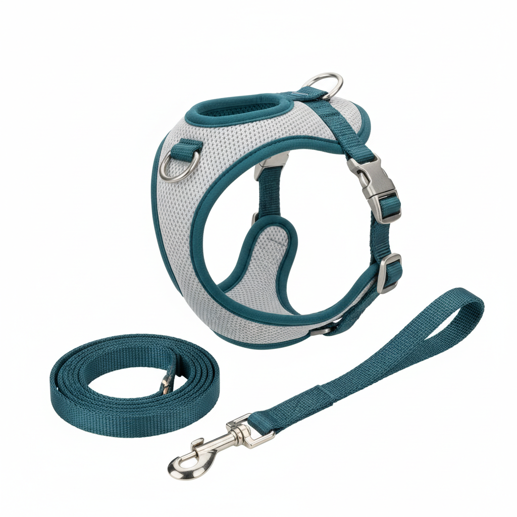 Harnais Laisse Réglable pour Chien – Confort & Sécurité