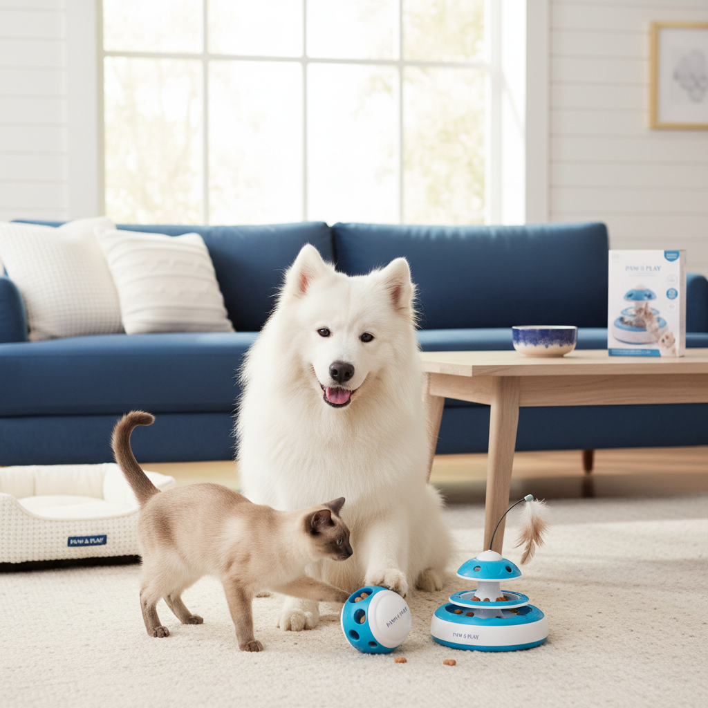 Jouet Interactif Chien Chat – Stimulation & Jeu