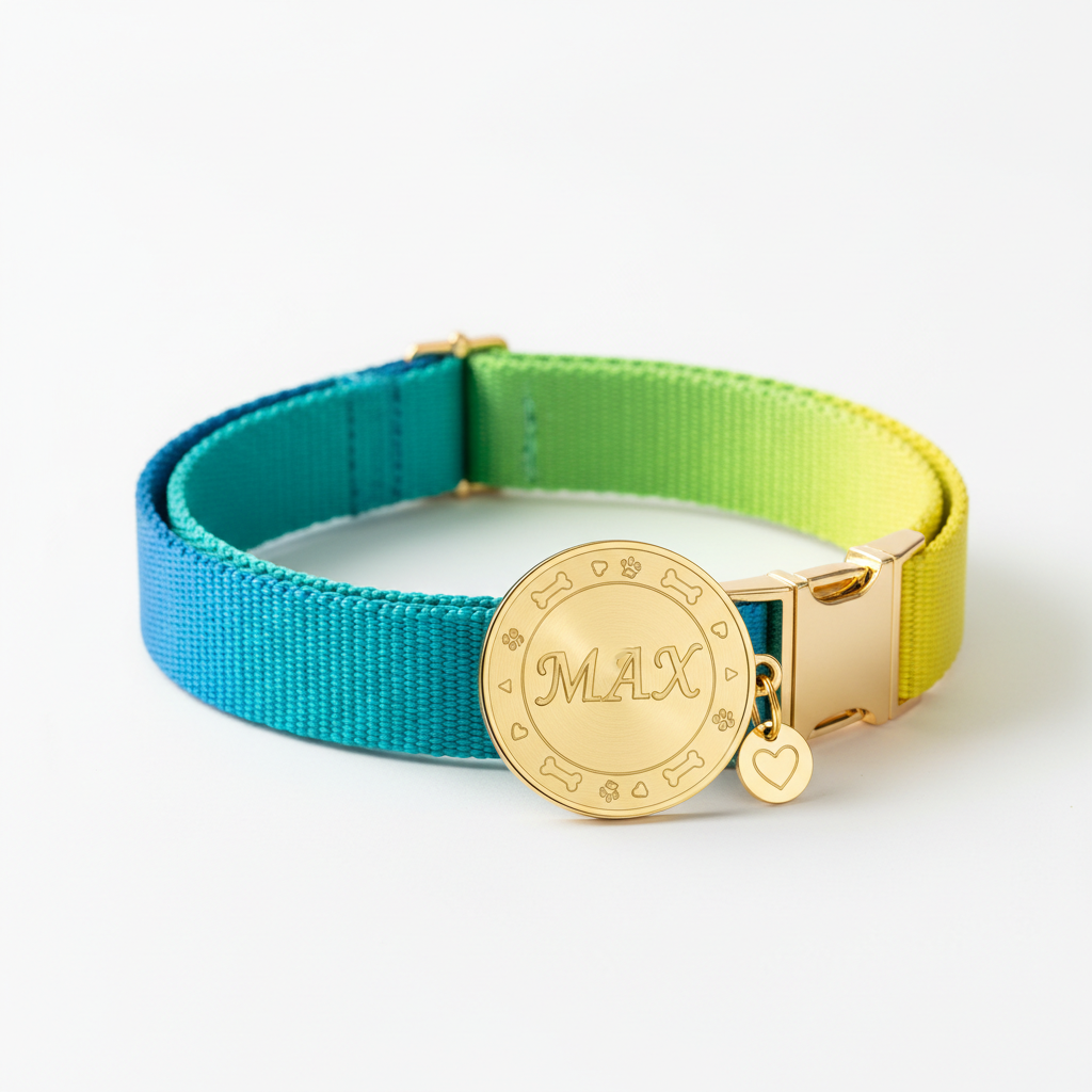 Médaille et Collier Personnalisé pour Animal