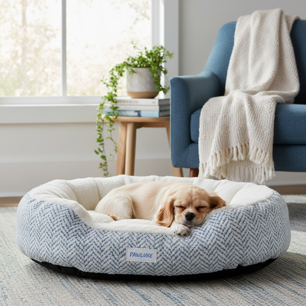 Panier Douillet Chien Chat – Lit Moelleux Lavable